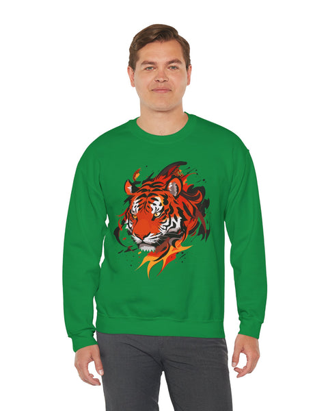 Tiger Sweatshirt - Rock Me Prints