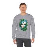 Green Diva Sweatshirt - Rock Me Prints