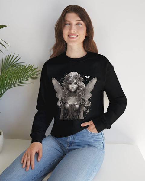 Dark Fairy Sweatshirt - Rock Me Prints