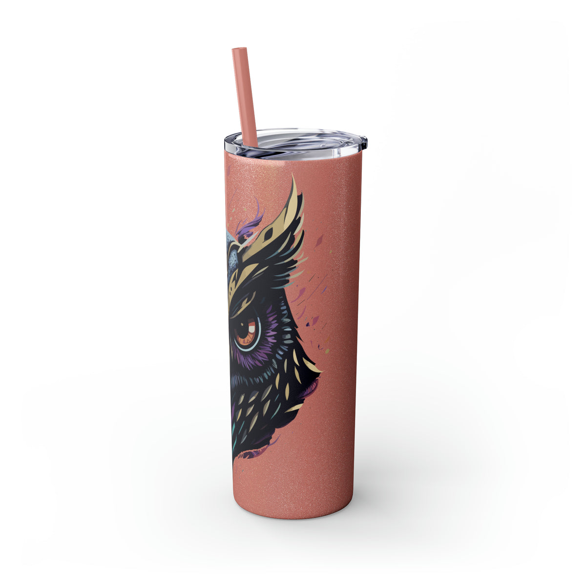 Glossy Tumbler Owl - Rock Me Prints