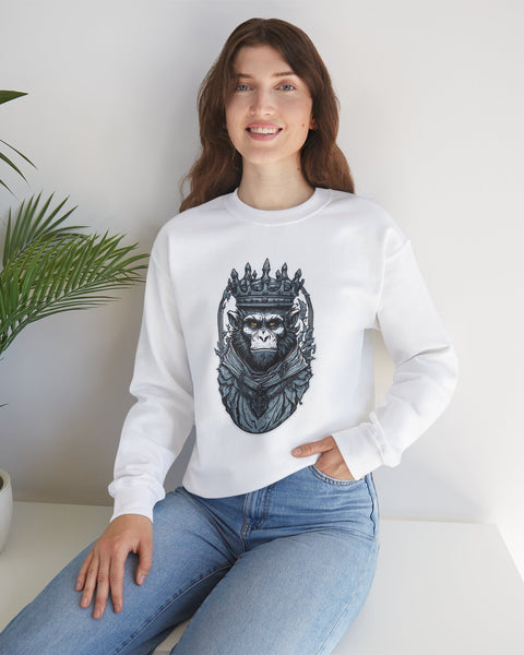 Monkey Tattoo Sweatshirt - Rock Me Prints