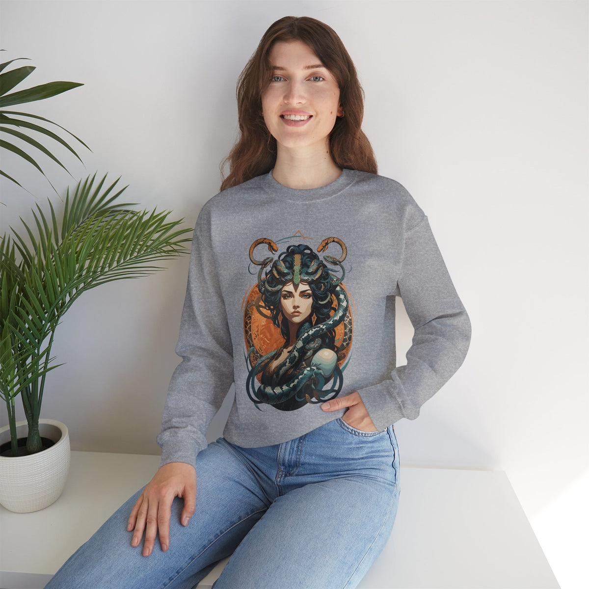 Medusa Sweatshirt - Rock Me Prints