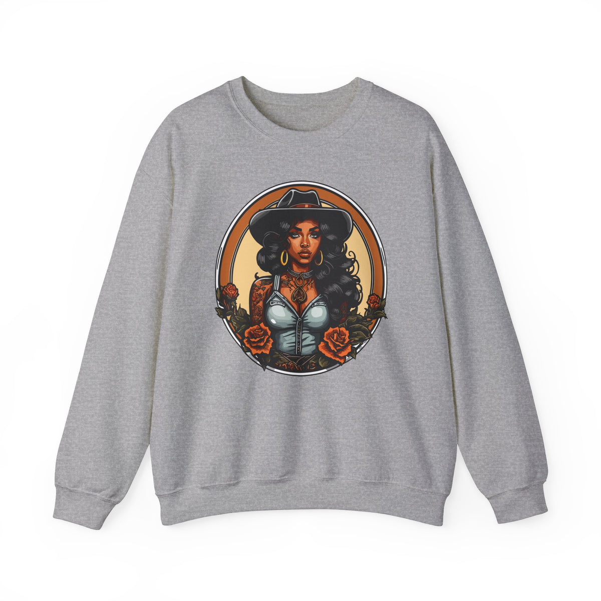 Cowgirl #2 Sweatshirt - Rock Me Prints