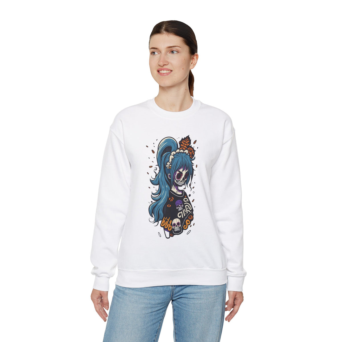 Ponytail Sweatshirt - Rock Me Prints