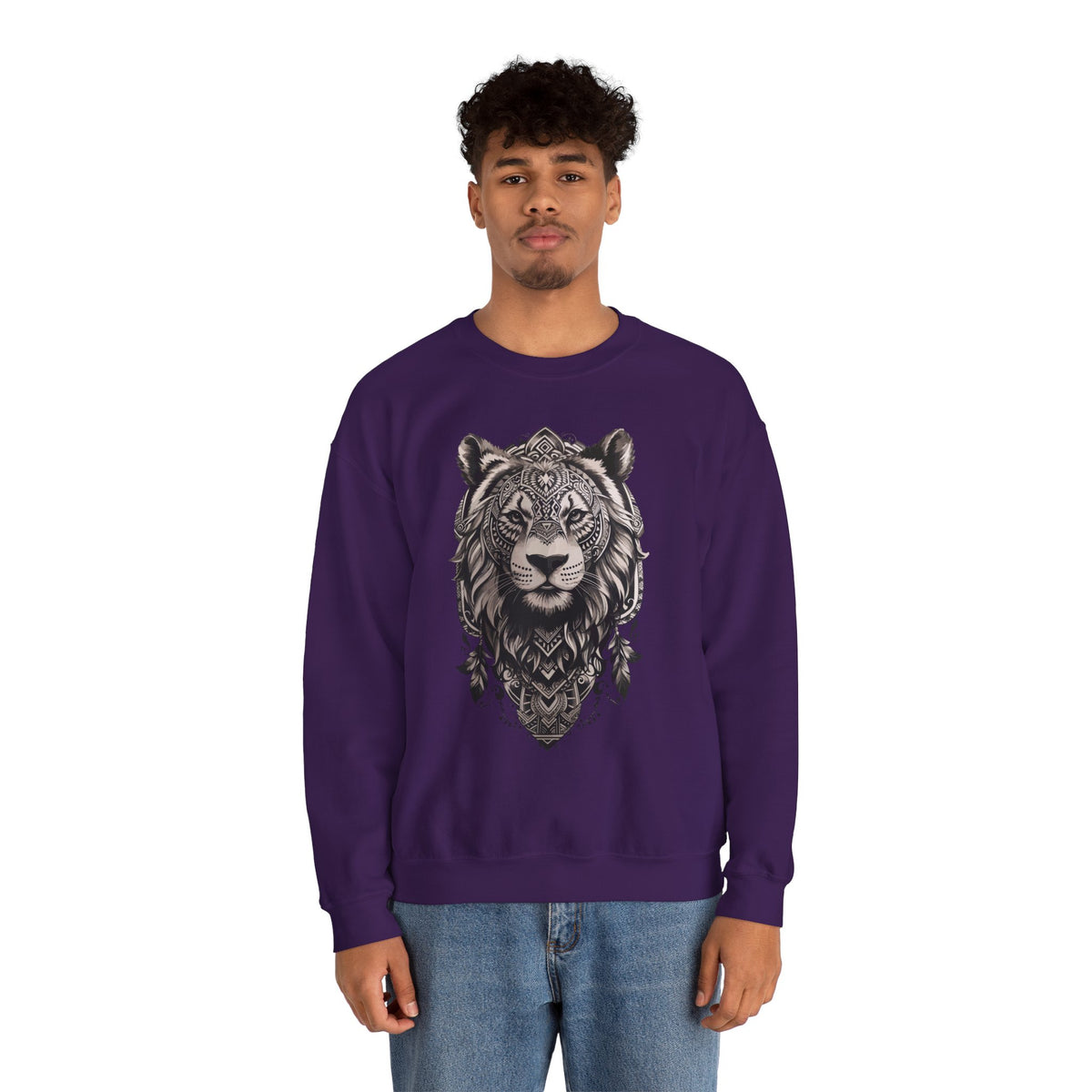 Lion Tattoo Sweatshirt - Rock Me Prints