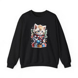 Kitty #2 Sweatshirt - Rock Me Prints