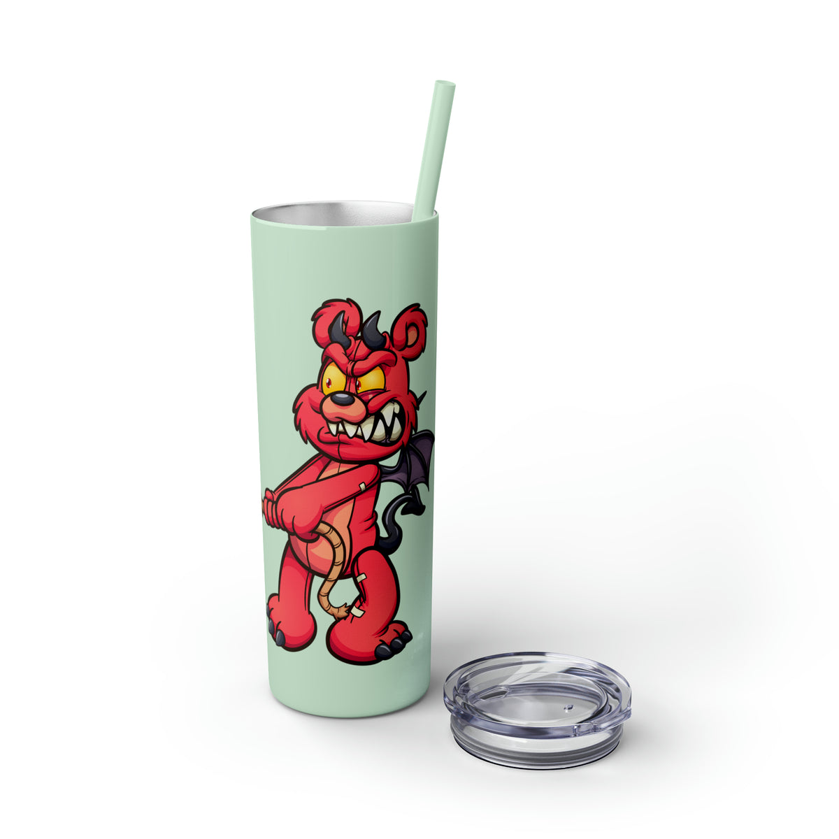 Glossy  Tumbler Devil (Pair) - Rock Me Prints