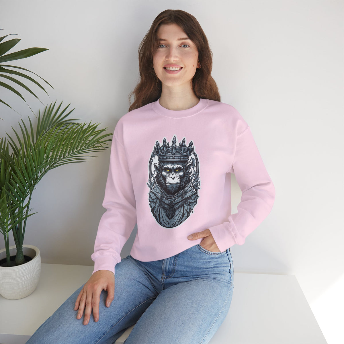 Monkey Tattoo Sweatshirt - Rock Me Prints