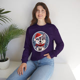 Cute  Husky Sweatshirt - Rock Me Prints