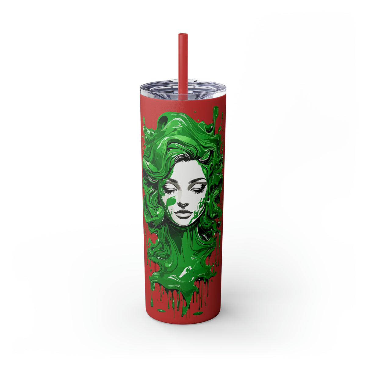 Matte Tumbler Green Diva - Rock Me Prints