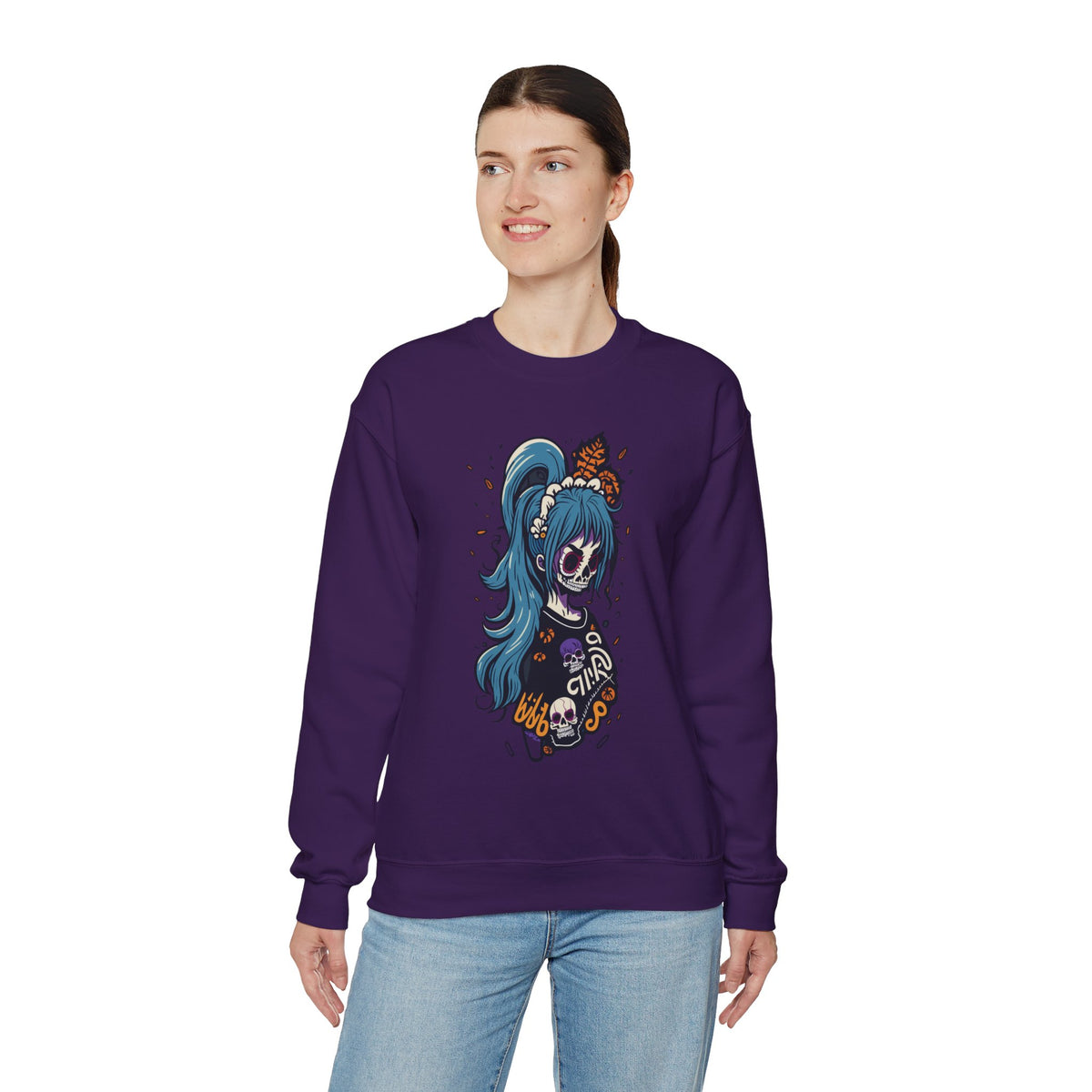 Ponytail Sweatshirt - Rock Me Prints