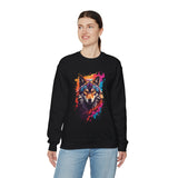 Wolf #2 Sweatshirt - Rock Me Prints