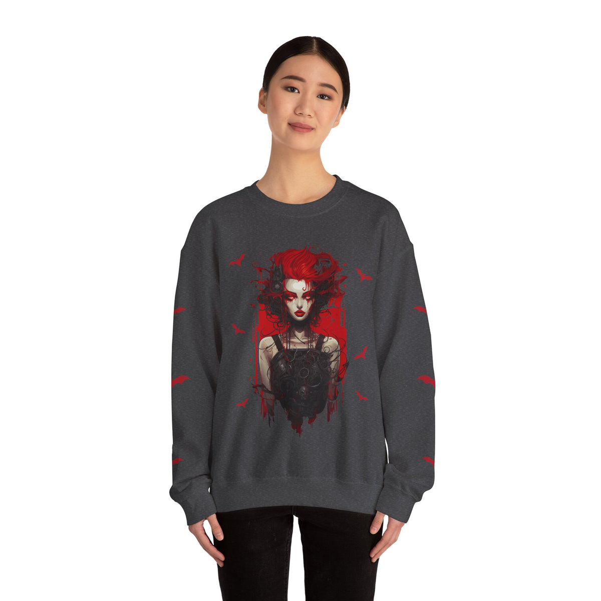 Vampire Sweatshirt (2 sided) - Rock Me Prints