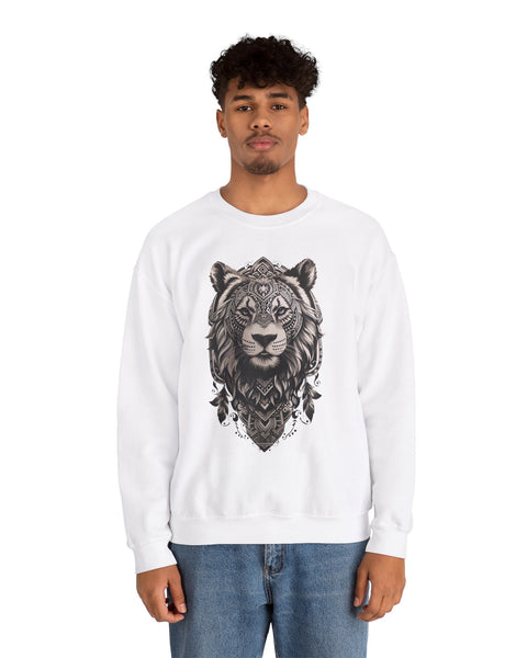 Lion Tattoo Sweatshirt - Rock Me Prints