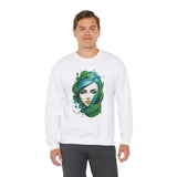 Green Diva Sweatshirt - Rock Me Prints