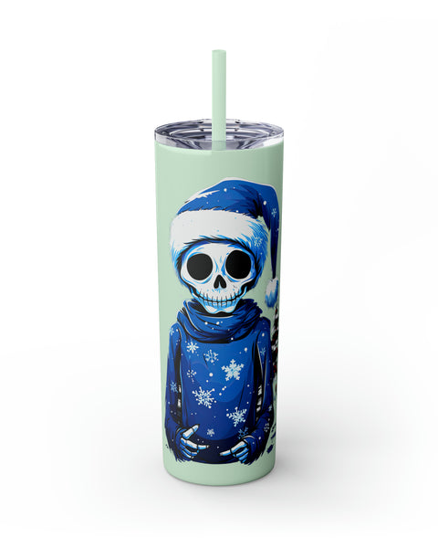 Glossy Tumbler Skeleton - Rock Me Prints