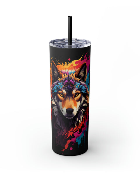 Matte Tumbler Wolf #2