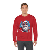 Cool Santa Sweatshirt - Rock Me Prints