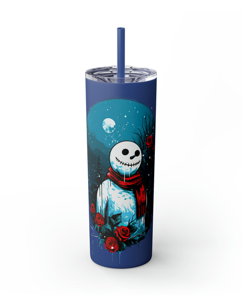 Matte Tumbler Snowman - Rock Me Prints