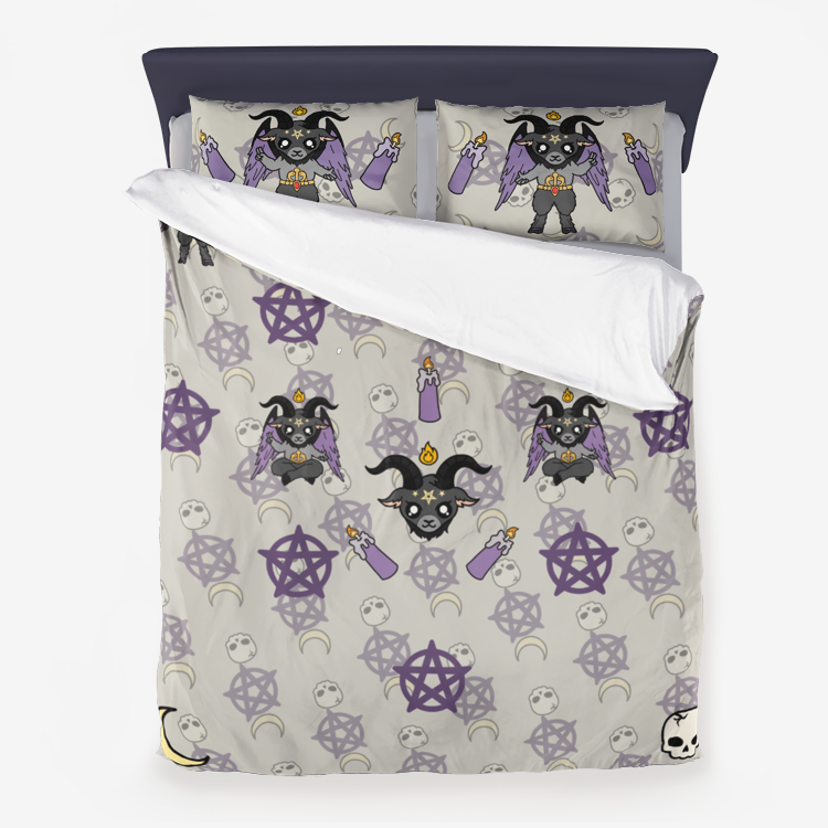 Cute Purple Baphomet
