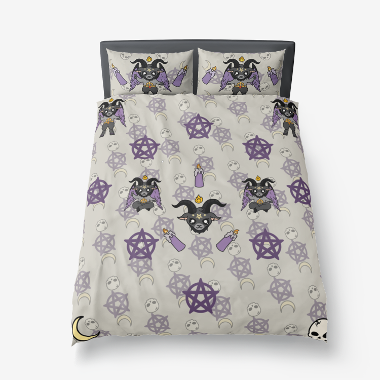 Cute Purple Baphomet