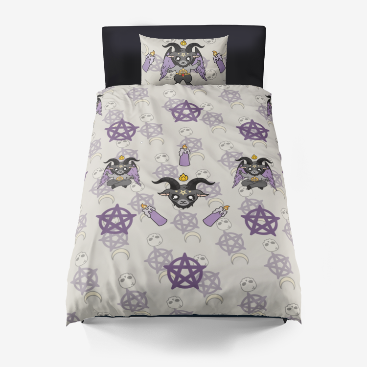 Cute Purple Baphomet